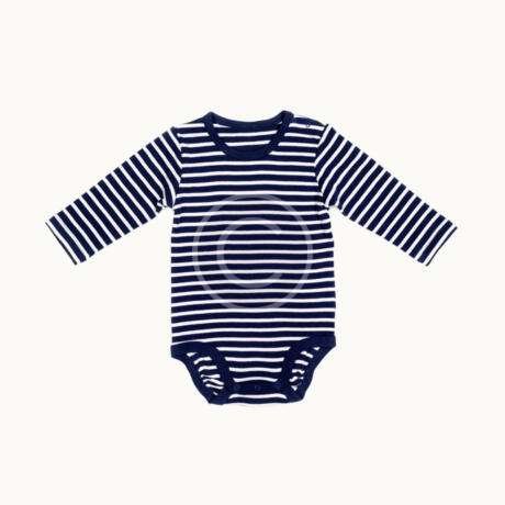Striped bodysuit